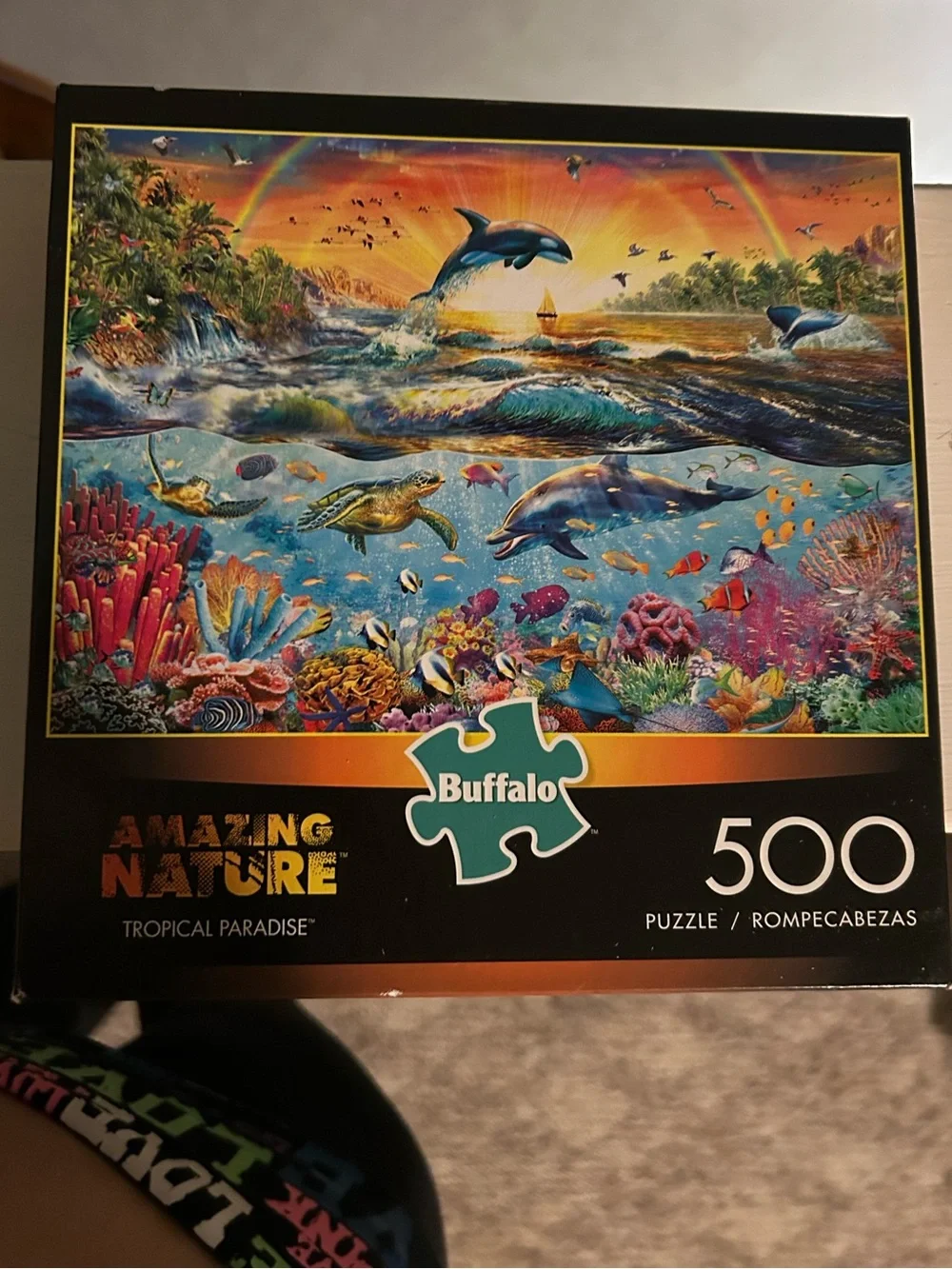 Buffalo David Bitton Multicolor Tropical Paradise Ocean Puzzle